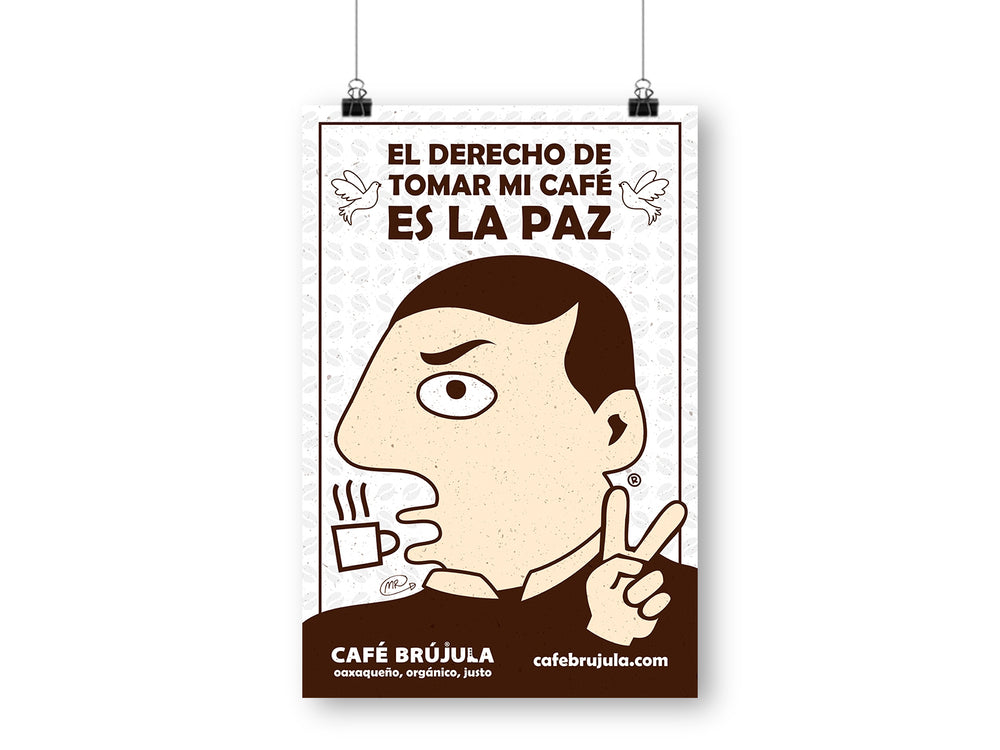 Poster Benito - Café Brújula
