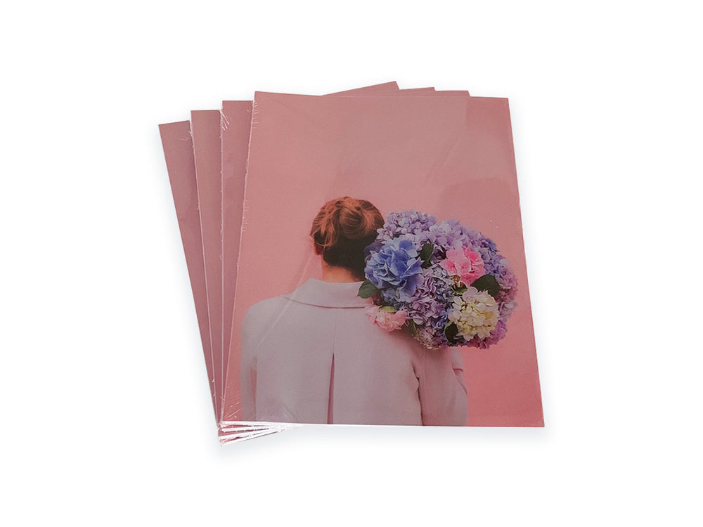 Libreta de flores rosa |  1a Edición | Café Brújula y JOMS 📸✨ - Café Brújula